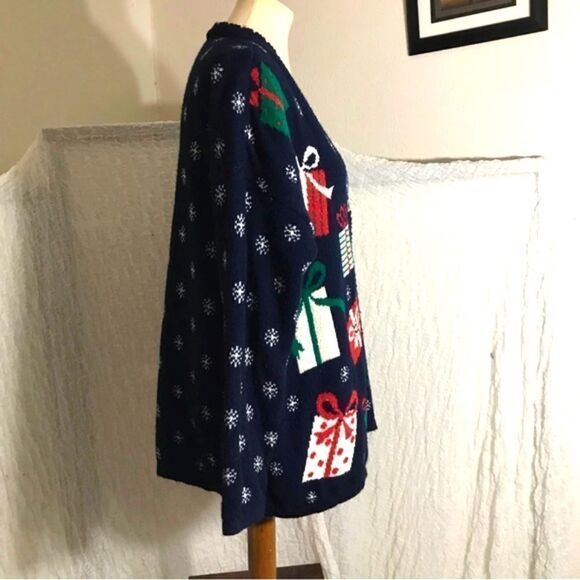 Nutcracker VTG "Ugly" Christmas Cardigan Size Large - Picture 2 of 11